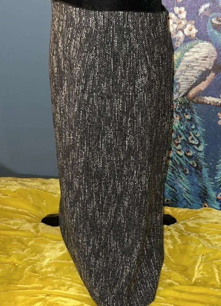 Talbots Size 8 Tweed Pencil Skirt - Image 4