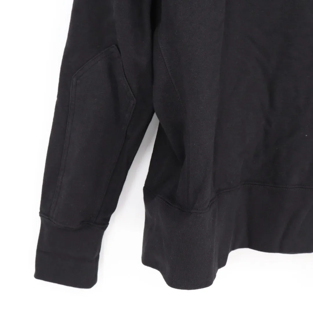 American Giant Women's Moto Full Zip Size XL Made In USA Black - Image 8