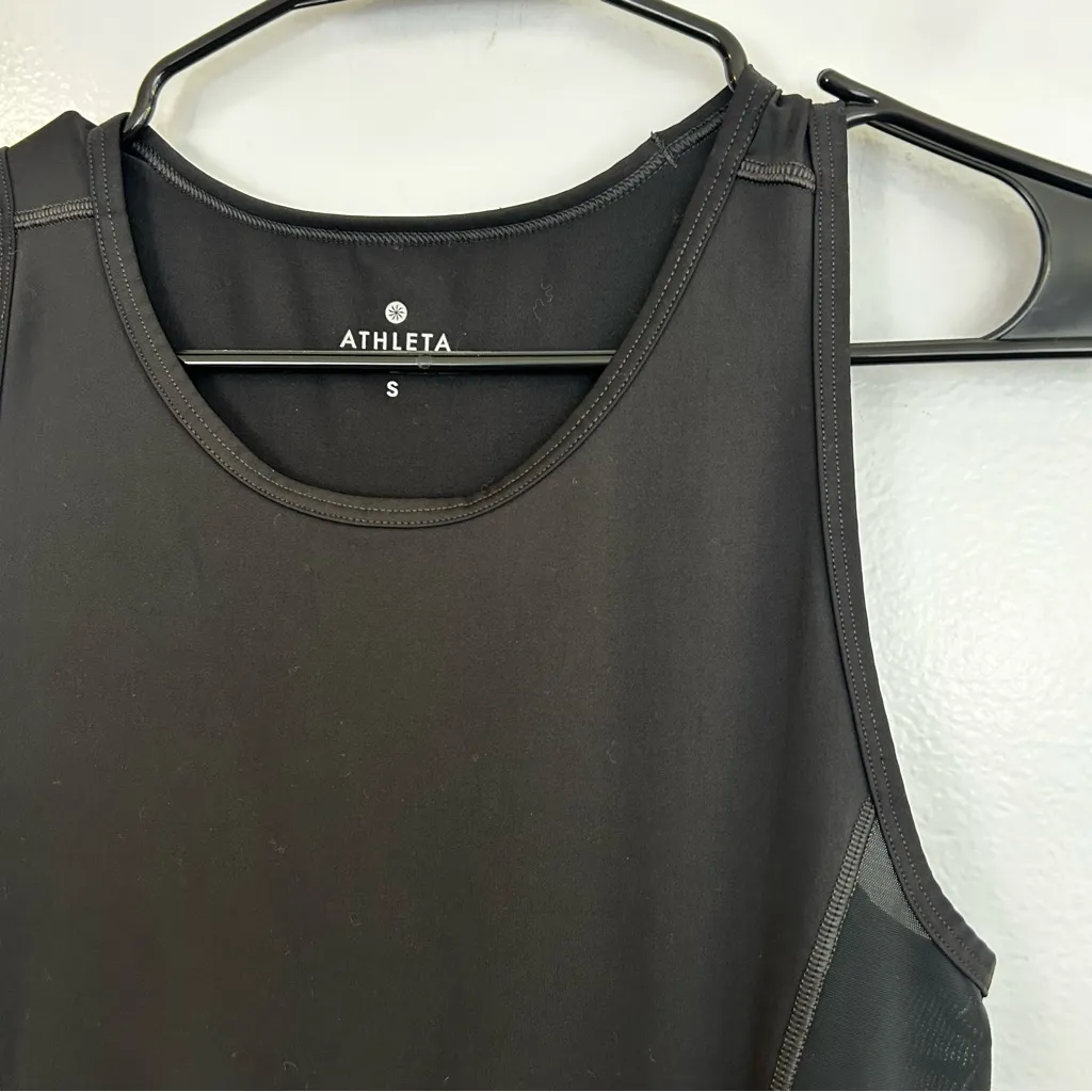 Athleta Black Stealth Compression Sculptek Tank Top Size Small - Image 6