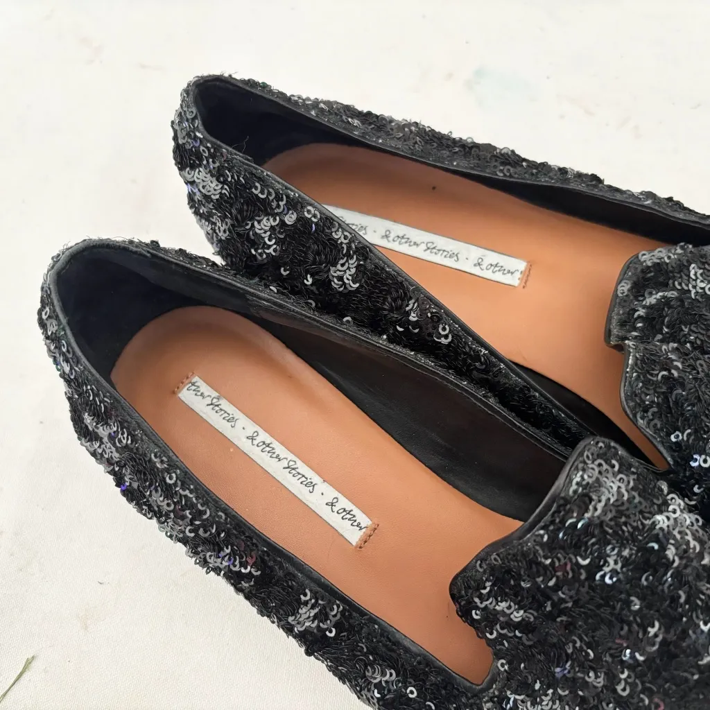 & Other Stories Sequin Loafers - Image 5