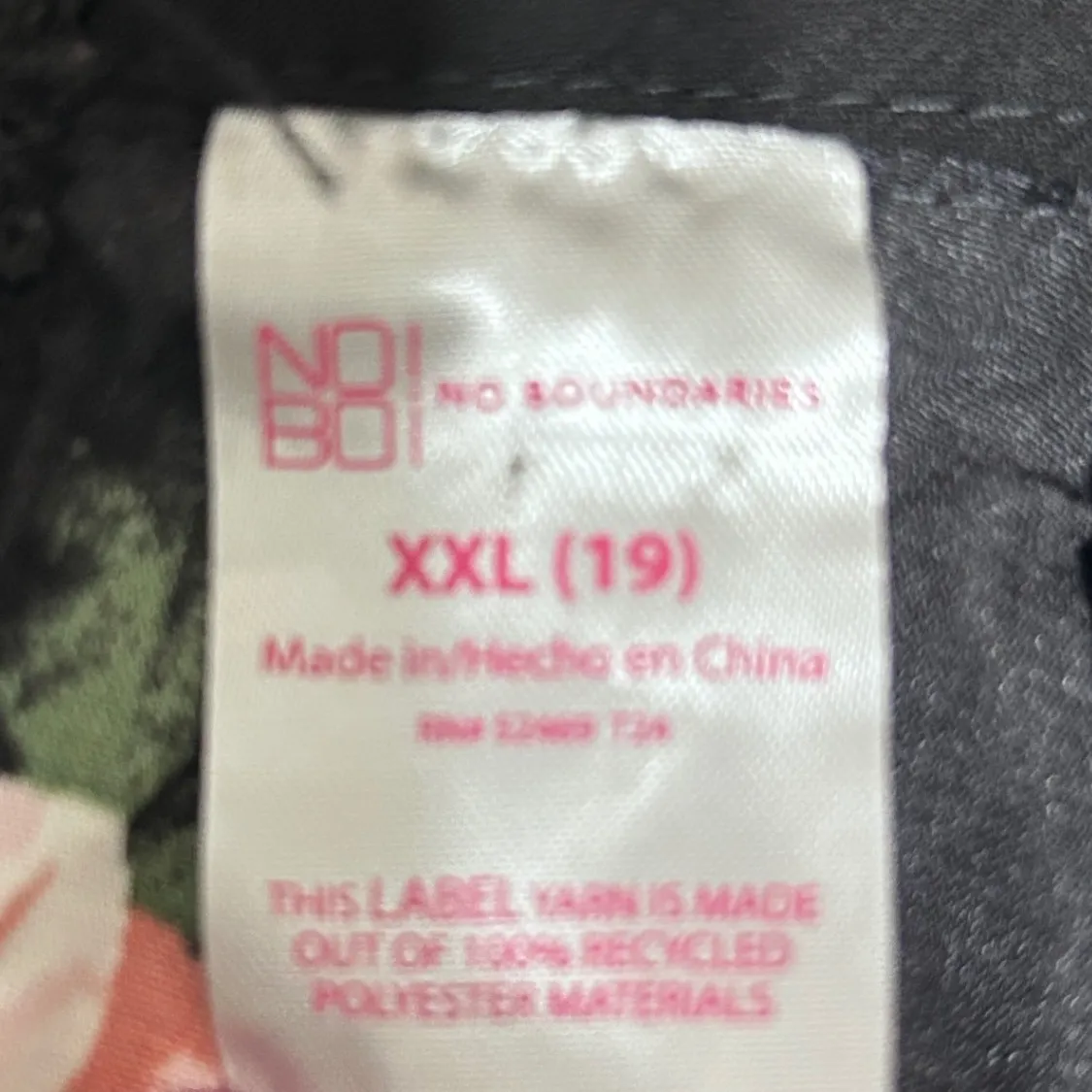 Y2K No Boundaries XXL Black Floral Crochet Lace Trim Boho Cottagecore Whimsigoth - Image 7