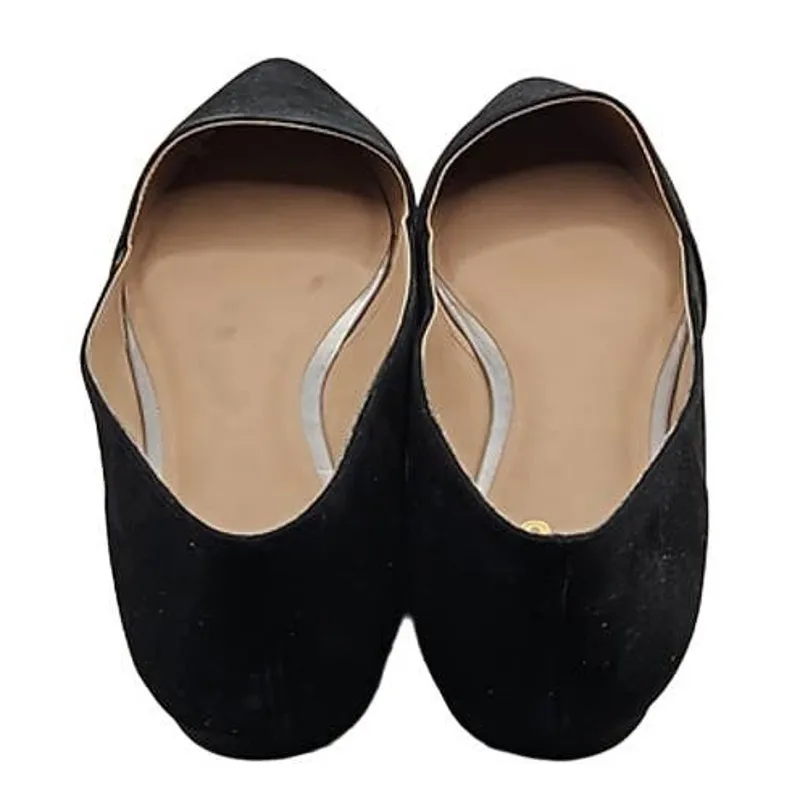 Mix No. 6 Women’s Rowland Pointed Toe Flats – Size 10W, Black, EUC - Image 4
