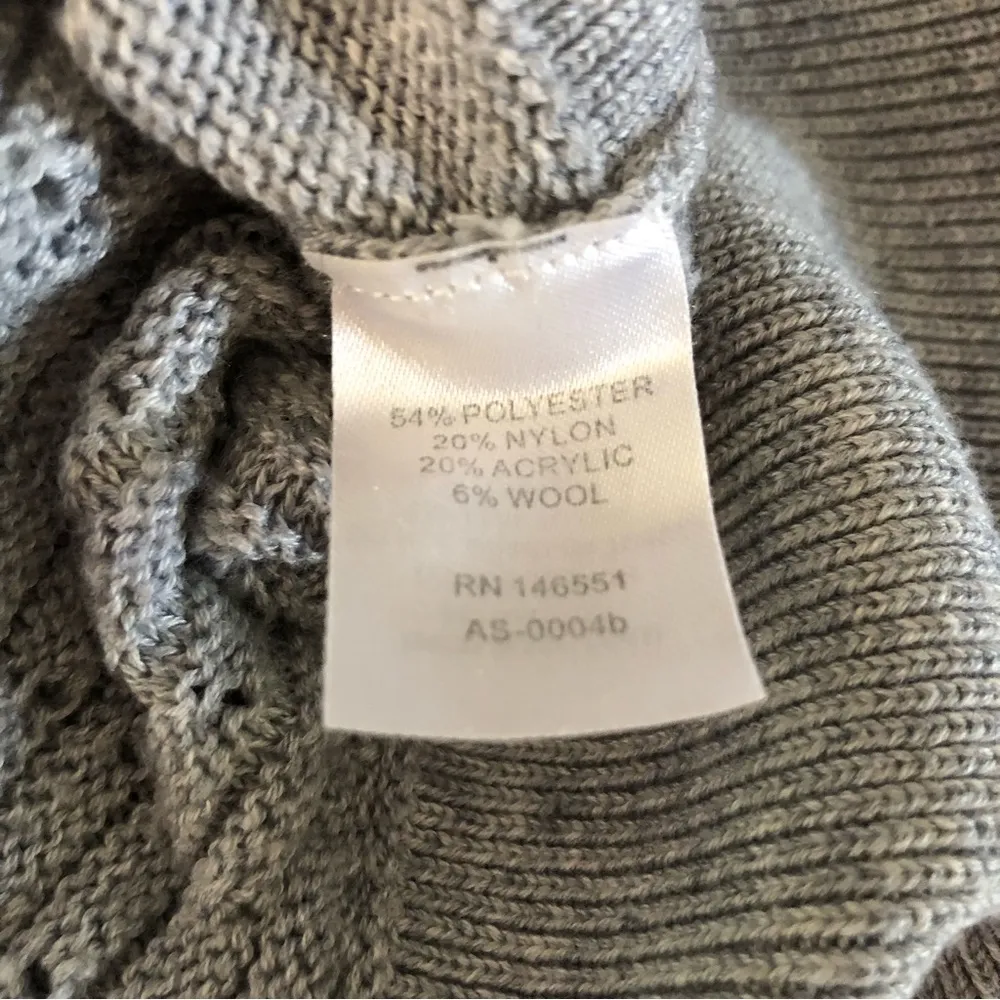 Cowl Neck Sleeveless Sweater Top Turtleneck Blouse XS Wool Blend Women’s - Image 10