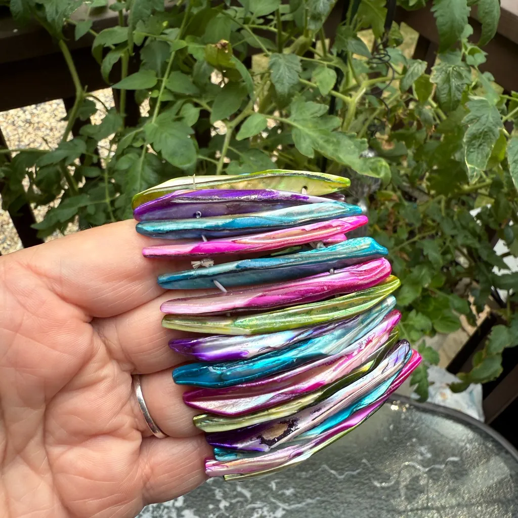 Source Unknown Multicolor Bracelet Purple - Image 4