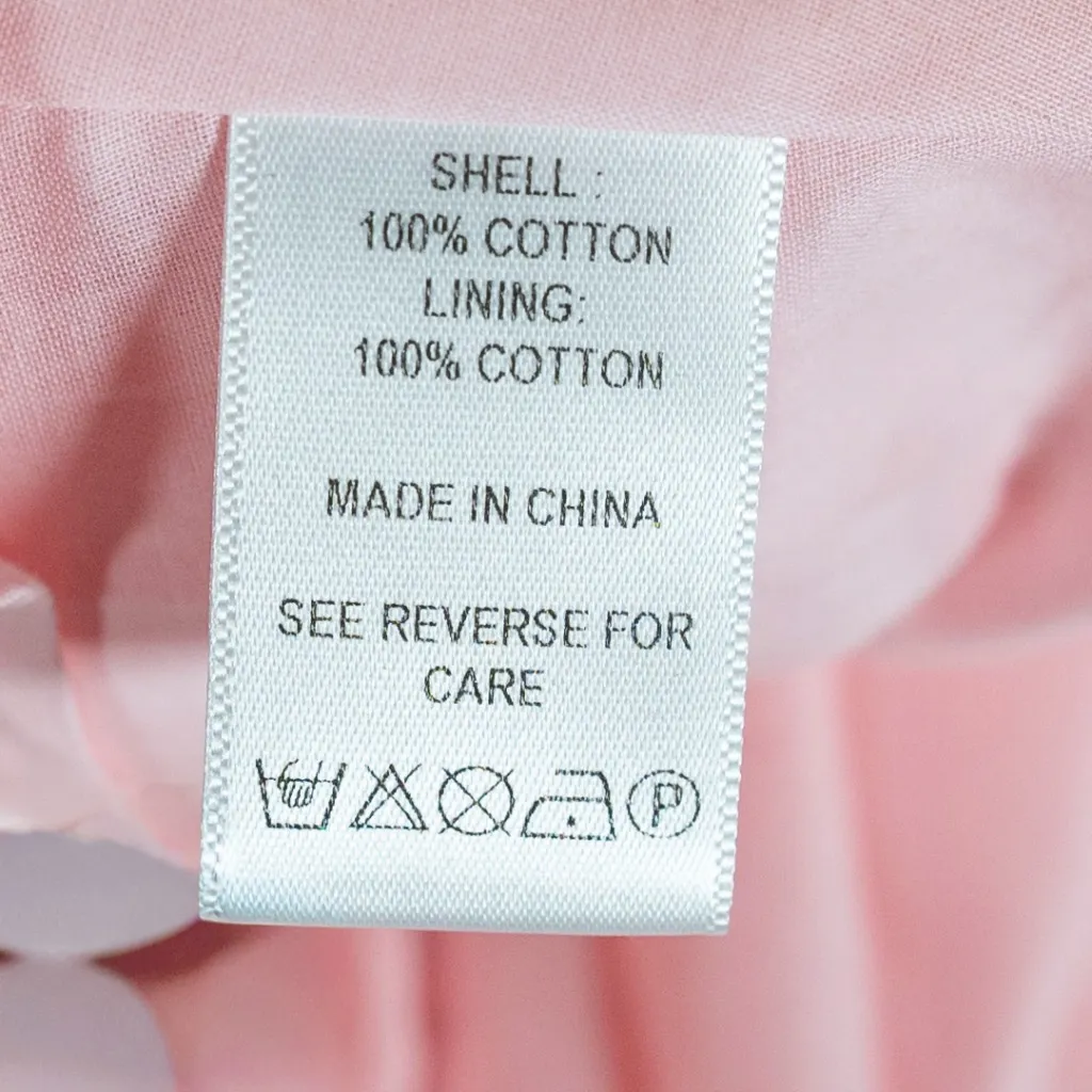 NEW Olivia Rubin Alia Cotton Lightweight Tiered Lace Trim Mock Neck Maxi Dress 0 - Image 3