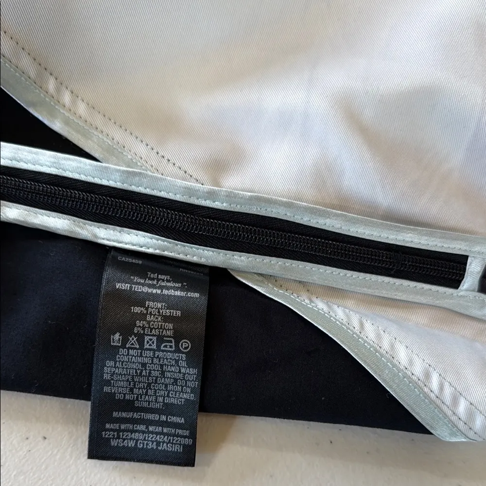 Ted Baker London Tropical Print Swim Shorts Green Size 1 - Image 6