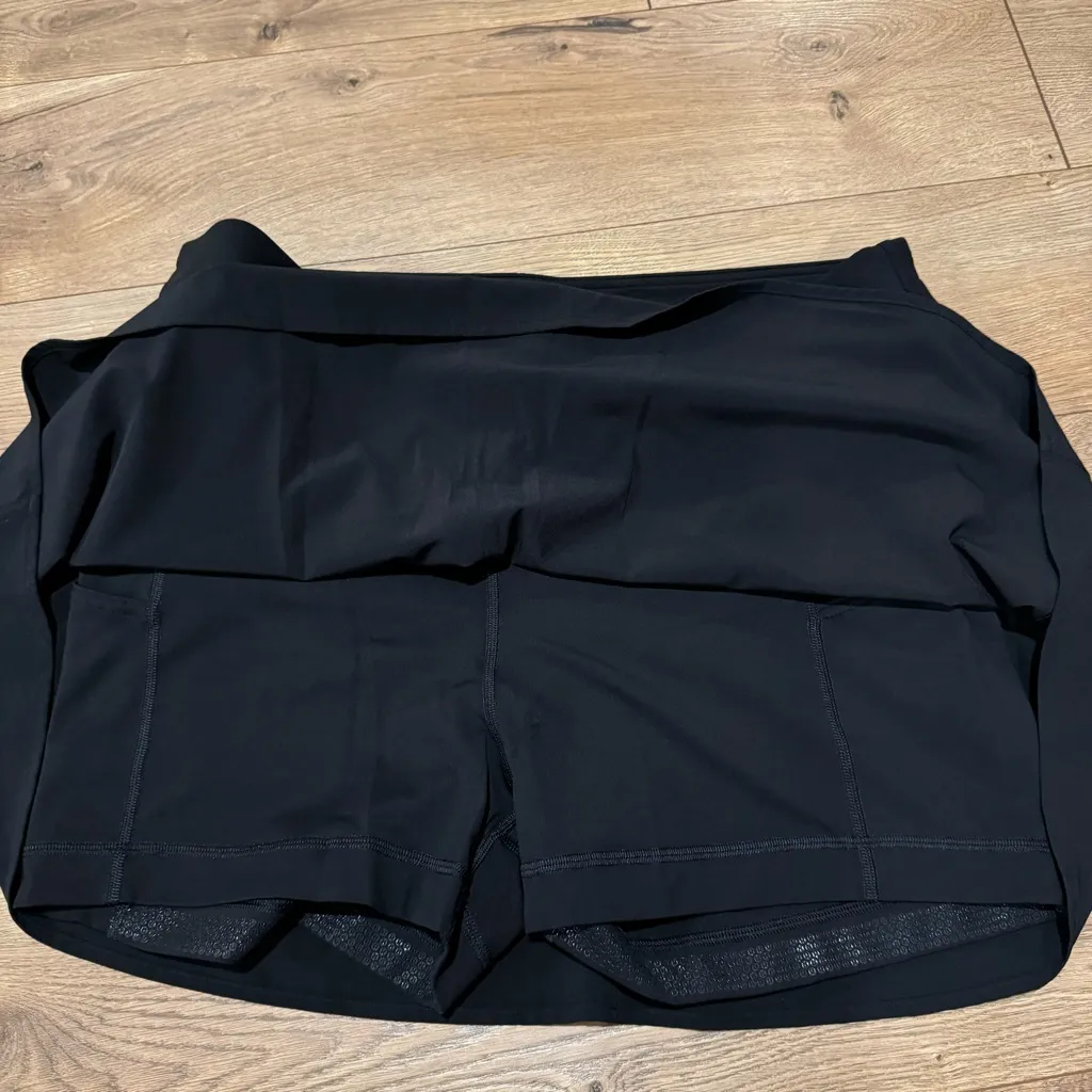 Lululemon Lightweight High-Rise Tennis Skirt Skort 3.5” Black Size 14 - Image 13