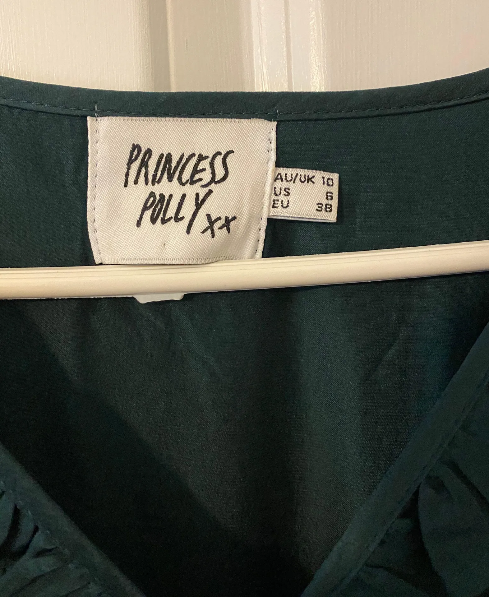 Princess Polly teal mini dress - Image 7