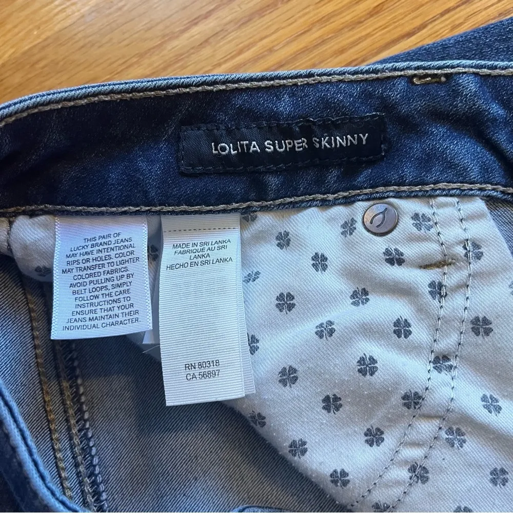 Lucky Brand Lolita super skinny jeans size 6 / 28 - Image 4