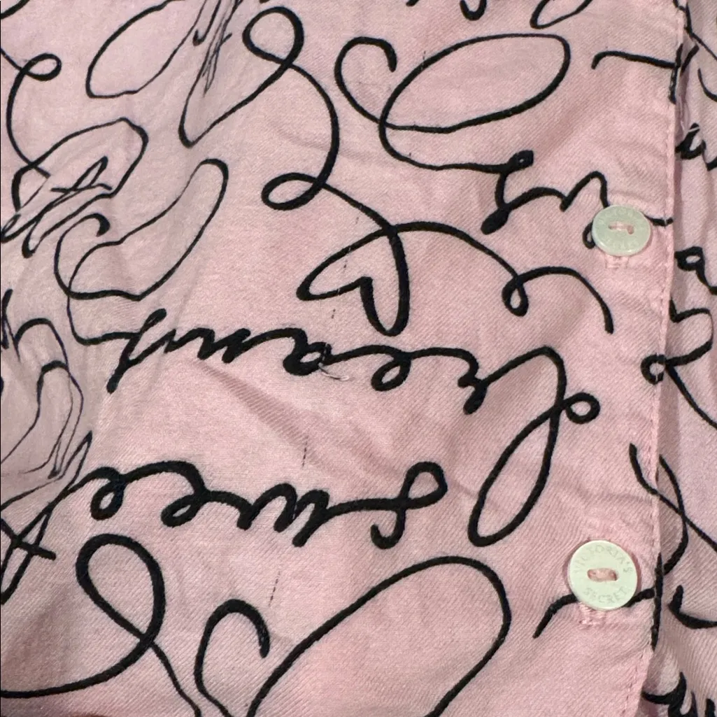 Victoria's Secret Pink "Sweet Dreams" Pajama Set SIZE S - Image 3