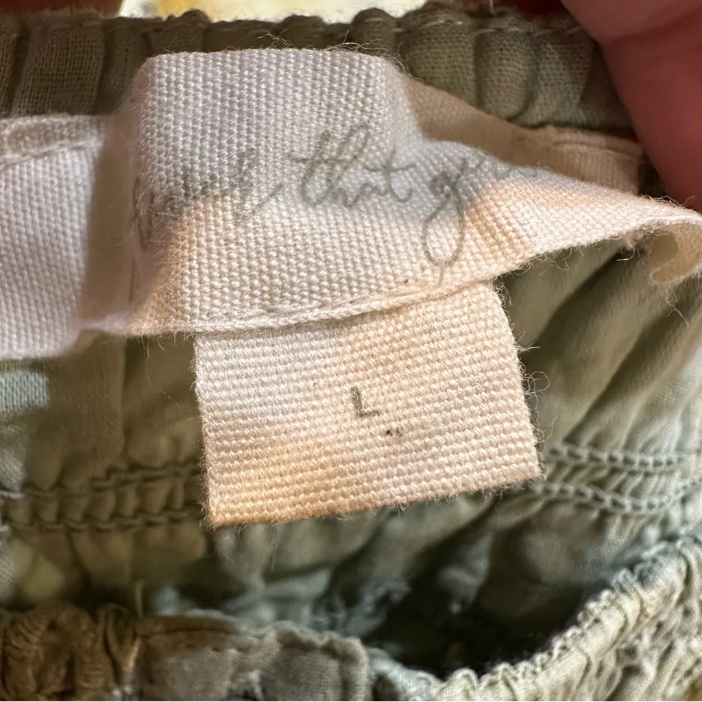 Anthropologie Forever That Girl Effie Eyelet Ruffled Tank Top Size Large - Image 10