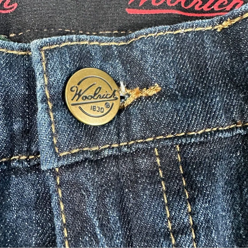 NWT Woolrich Womens 18 Bryton Reflex Stretch Tummy Control Panel Boot Cut Jeans - Image 7