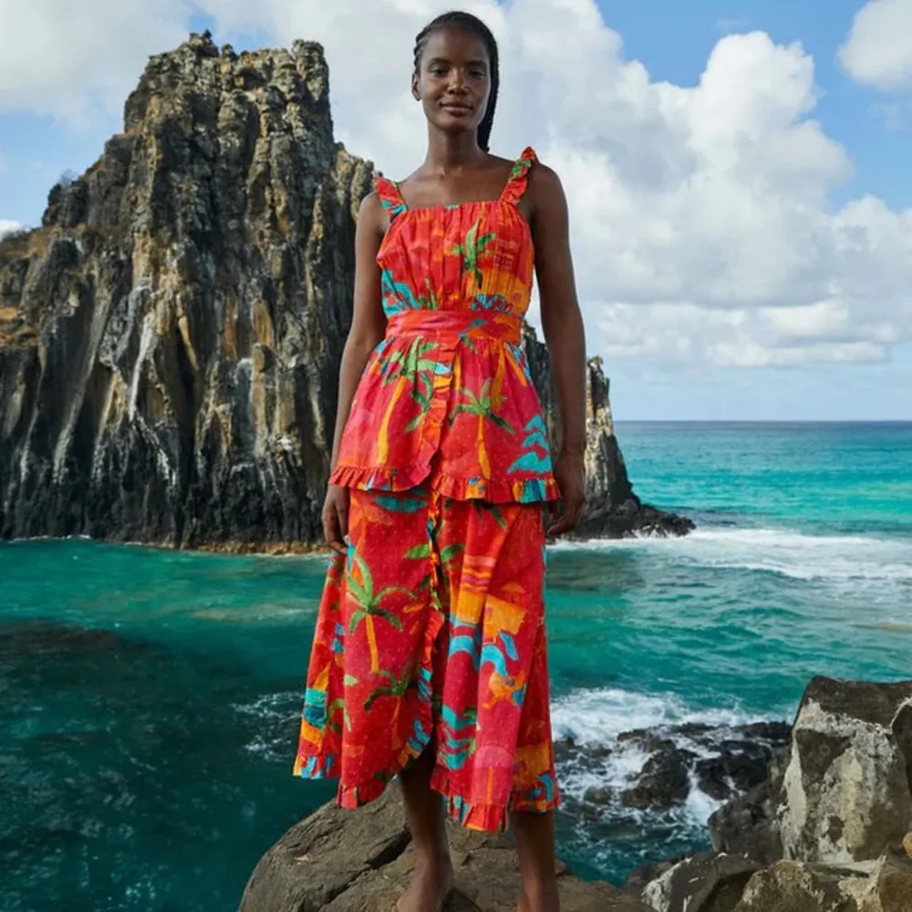 Farm Rio Ipanema Midi Dress - Image 2