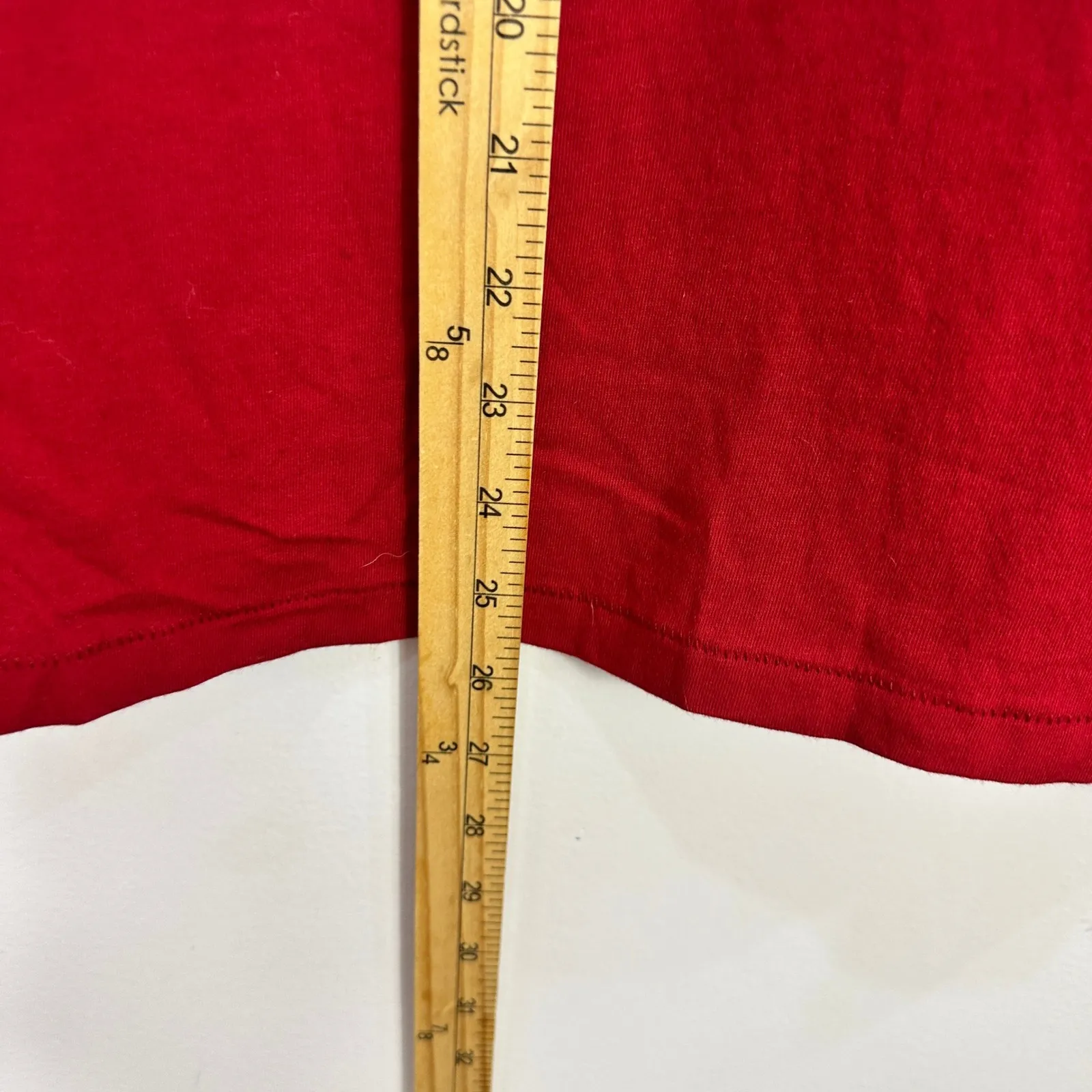 Loft Floral Applique Top Womens M Red Cotton Romantic Coquette Soft Girl Chic - Image 7