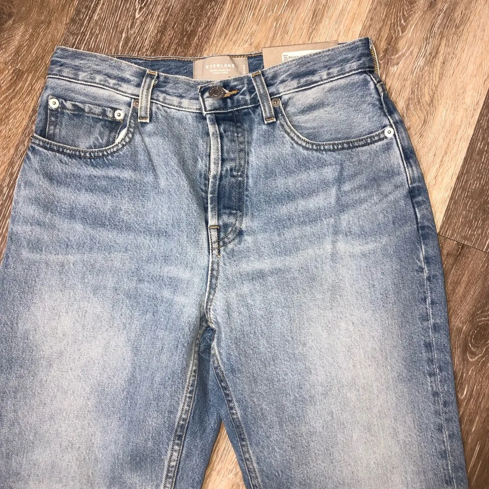 Everlane The 90s Cheeky Jeans Vintage Sundrenched Blue 26 NWT - Image 6