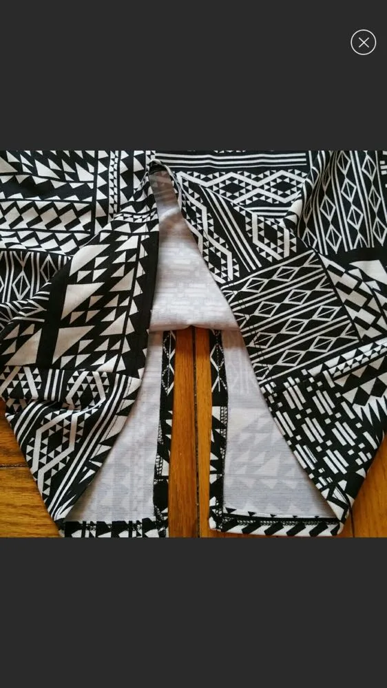 Tribal Aztec Maxi Skirt Multiple Size M - Image 5