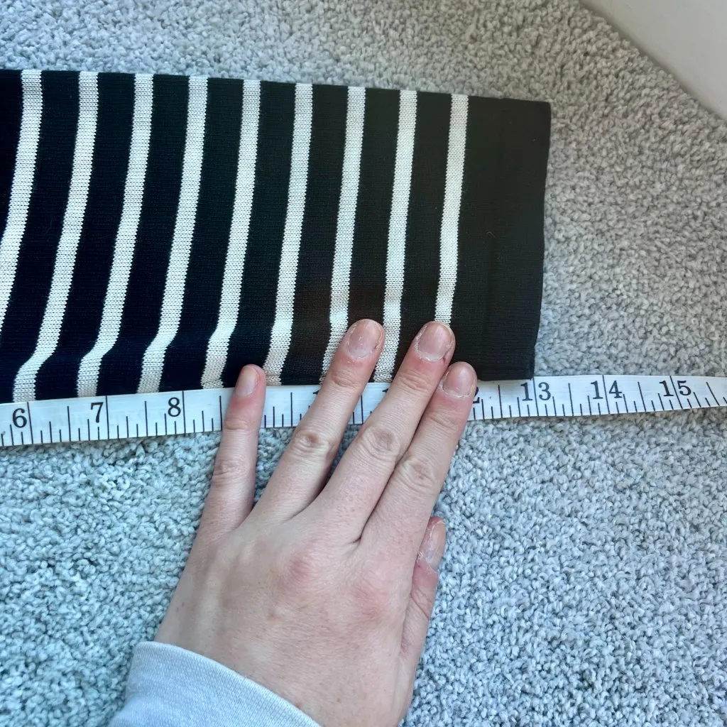 Vintage Silk Striped Cardigan Black Size L - Image 5