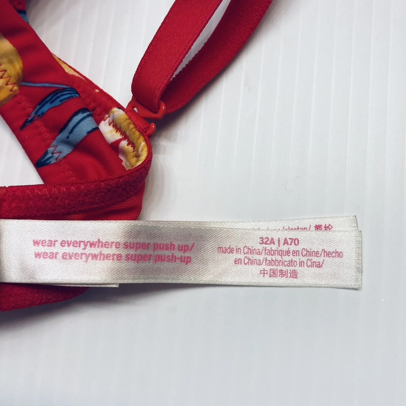 Alex Lee Aillon‎ X Victoria's Secret PINK Wear Everywhere Super Push-Up Bra 32A - Image 11