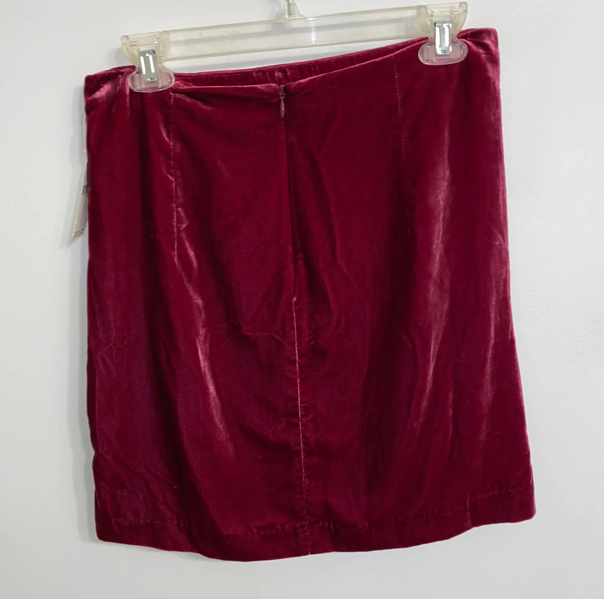 NWT $118  Raspberry Montie Velvet Mini Skirt 8 - Image 6