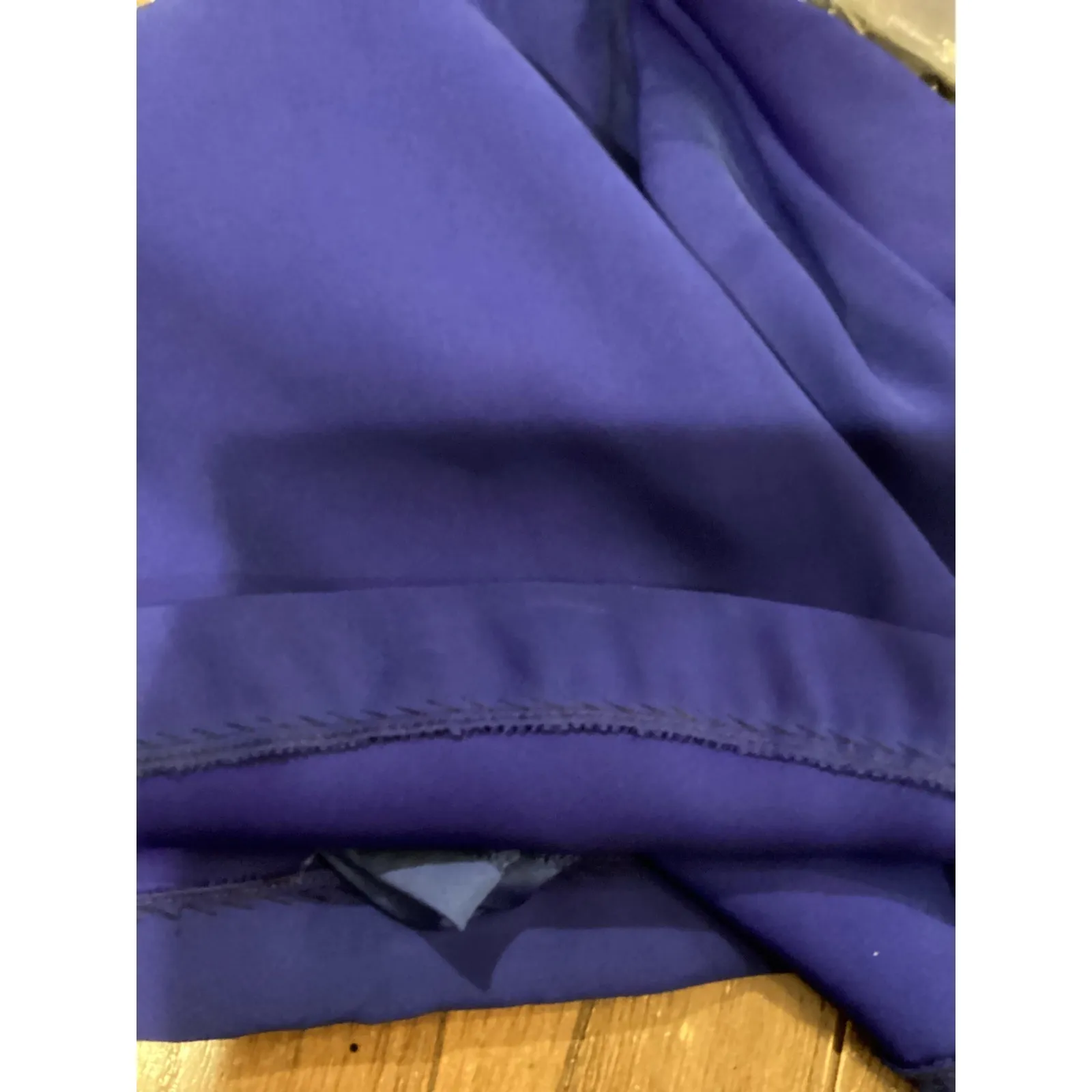 Tadashi Shoji DELTA OFF-THE-SHOULDER SEQUIN CREPE GOWN Saphire blue LG19341LX - Image 16