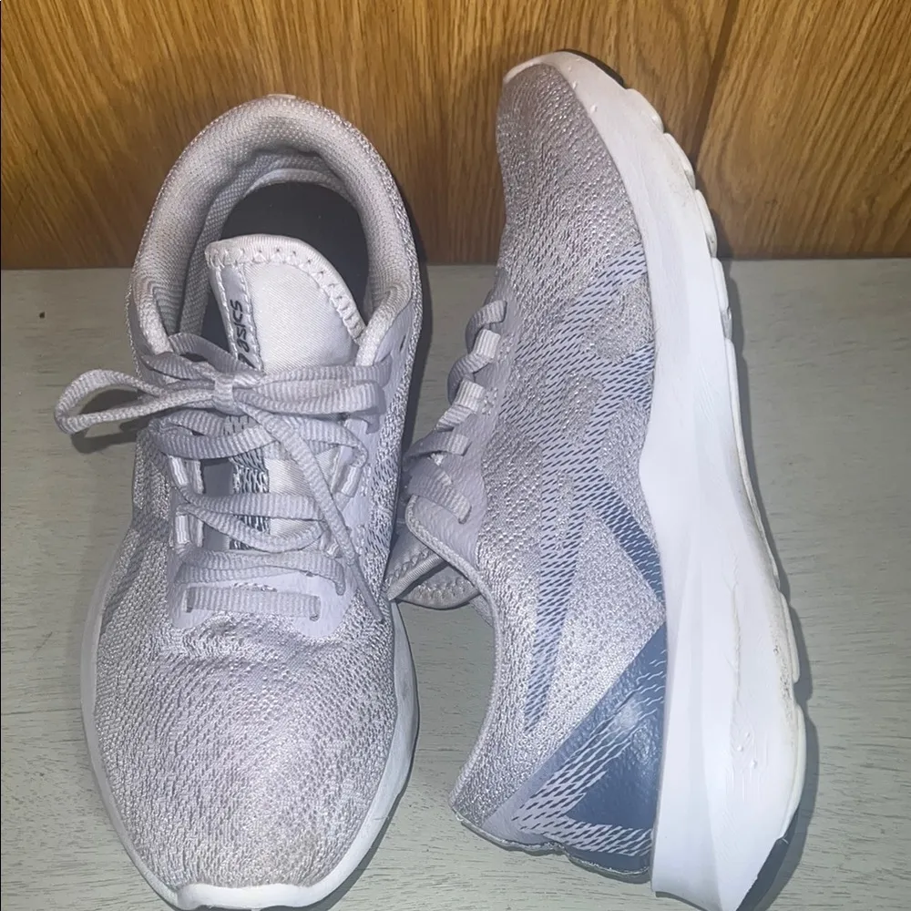 Asics Gray Athletic Shoes - Image 2