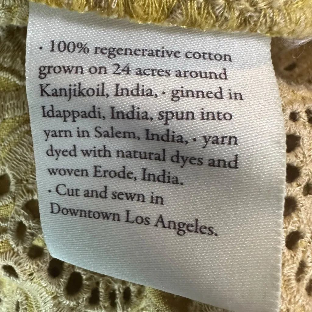 Christy Dawn XL The Mairin Dress in Chamomile Embroider Maxi Ethereal Cottage - Image 12