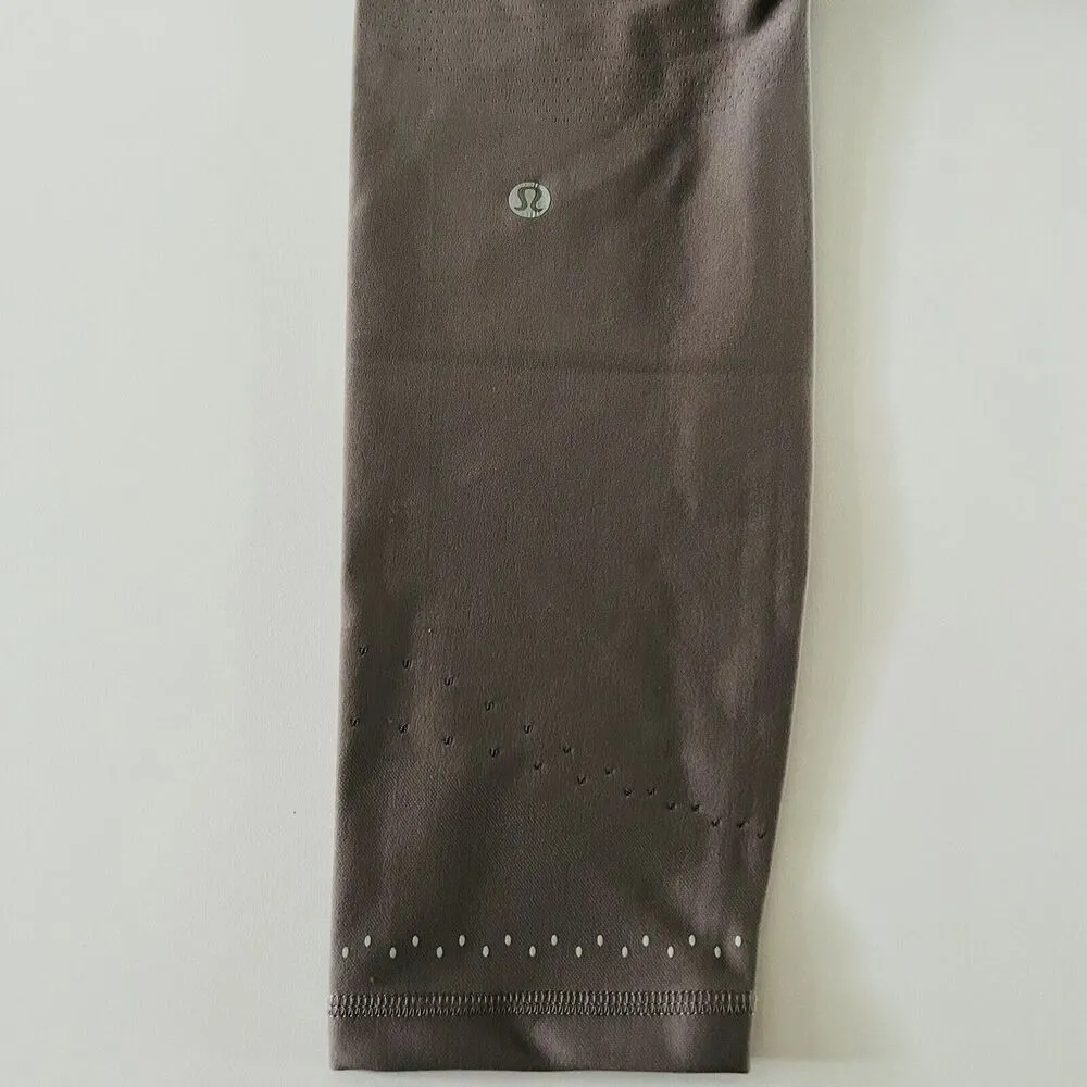 LULULEMON ATHLETICA Lunar Rock Zoned In Tight Leggings - US 12 - Image 5