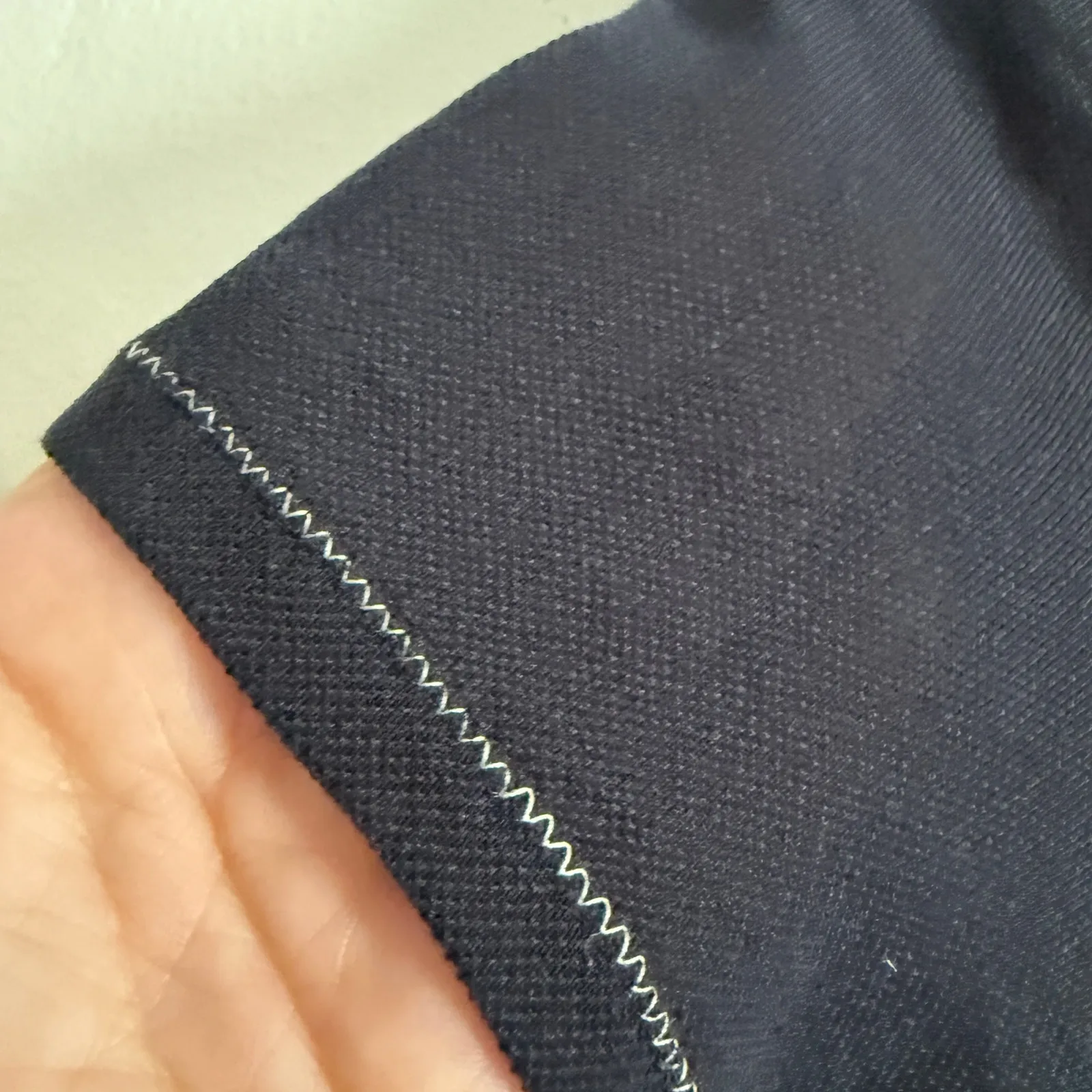 Y2K Vintage | 7 FOR ALL MANKIND |  Navy Blue Pique Short Sleeve Polo Dress Small - Image 4