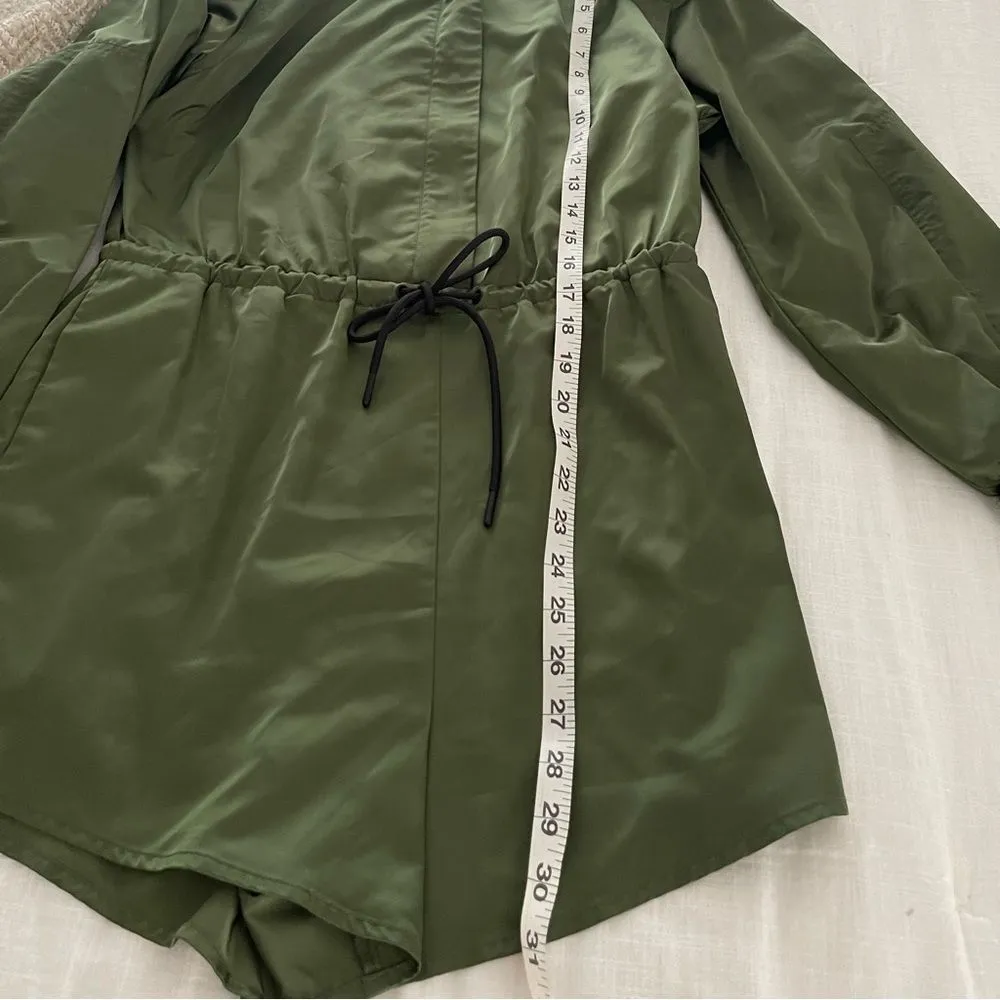 Hunter x Target Green Satin Sporty Romper - Image 6