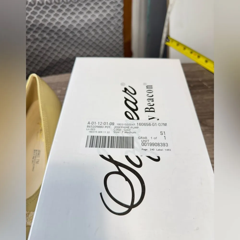 Sofwear Elegant feminine flirty women's shoes with bow and pointed heel Gold 7 - Image 10