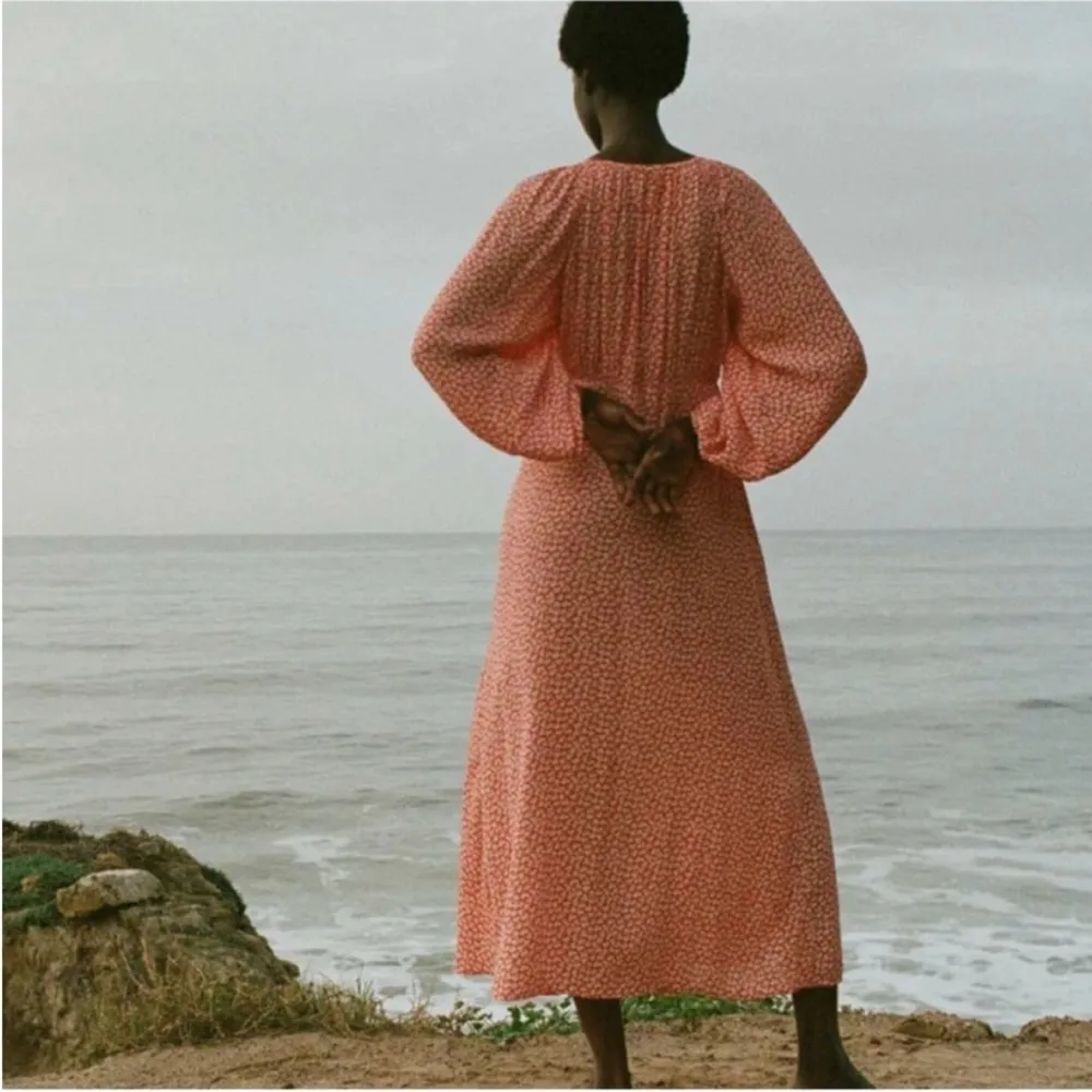 DÔEN ortensia dress NWT Orange Size XS - Image 4