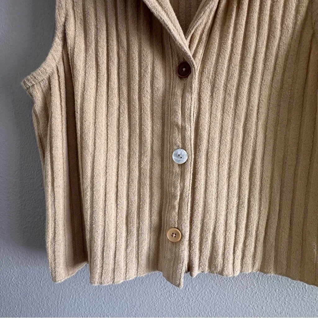 MADEWELL Mixed Button Rib‎ Polo Tank - Image 3