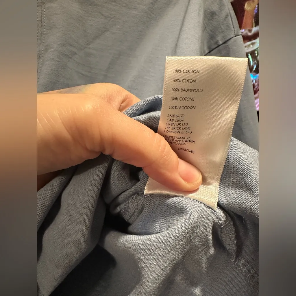 NWOT FREE PEOPLE Free-Est Parker Top In Slate $108 MSRP - Image 8