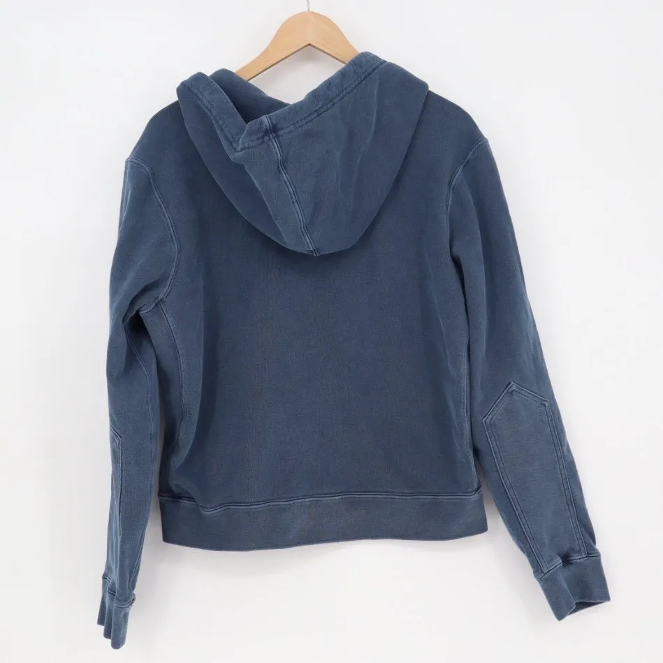 American Giant Women's Vintage Wash Relaxed Classic Full Zip 2.0 Size M Blue Size M - Image 7