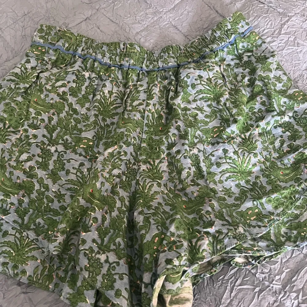 Eyries by Anthropology green skirt women’s XS - Image 4