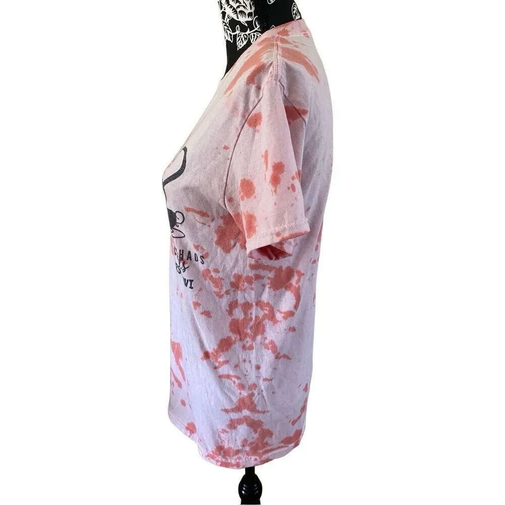 Caffeine Chaos & Crafts Tie Dye T Shirt Somerset Wisconsin WI Midwest Art - Image 3