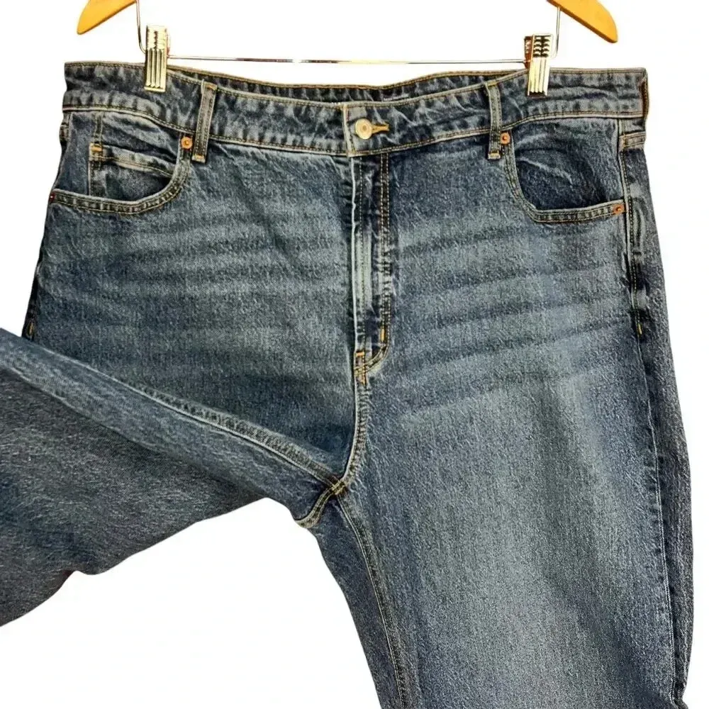 Old Navy Women’s Extra High Rise Sky High Wide Leg Baggy Casual Jeans‎ 20 - Image 3