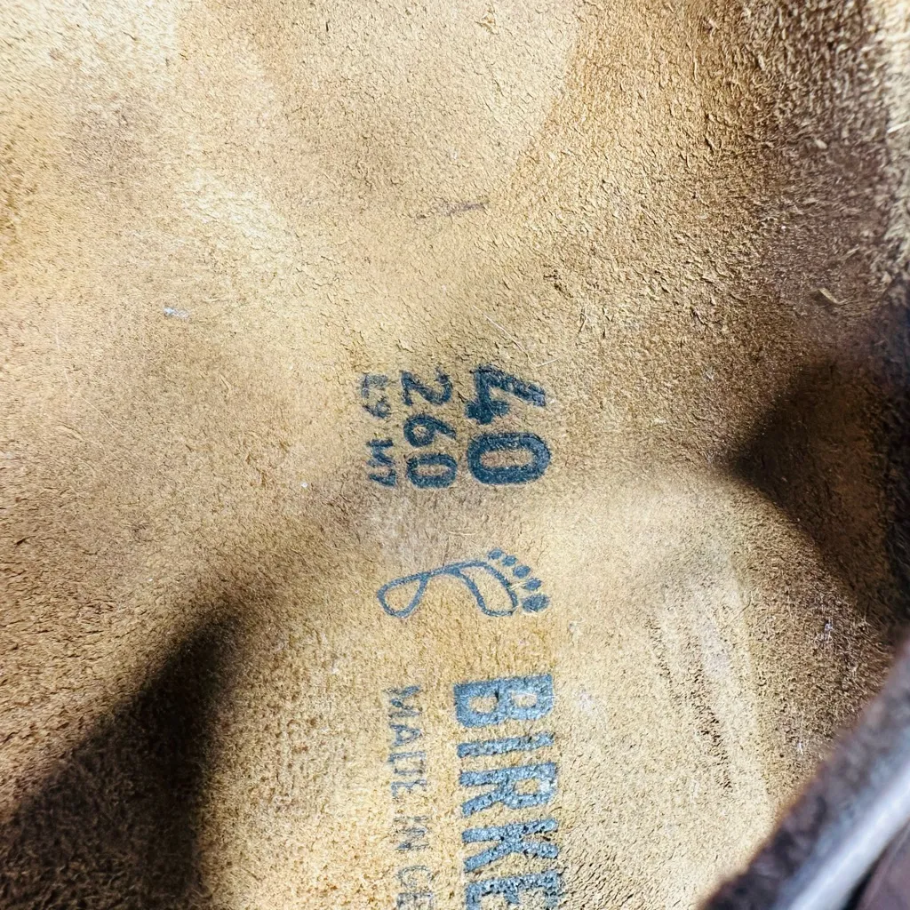 Birkenstock Gizeh Brown Sandals Shoes 40-9 - Image 8