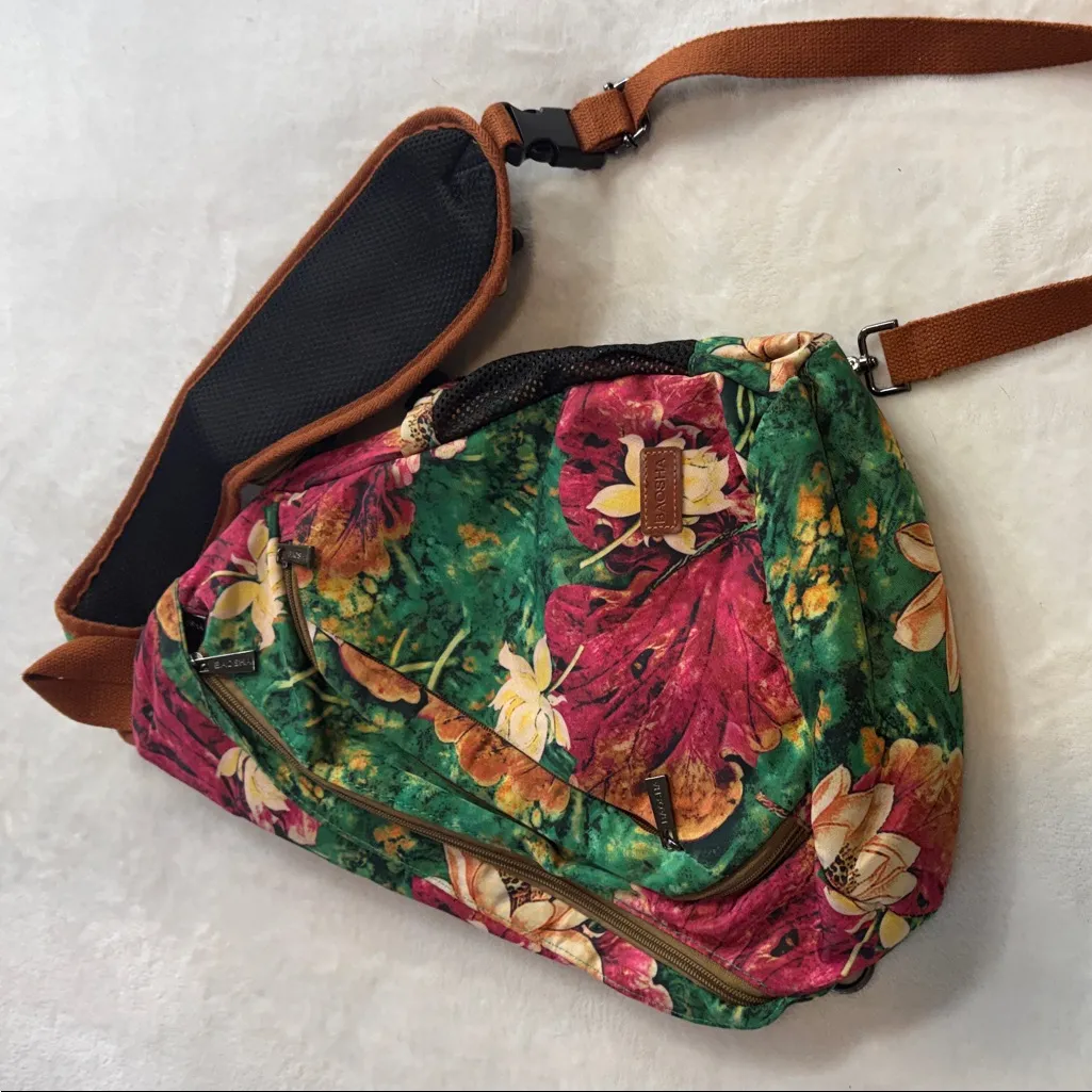 Baosha Multicolored Print Sling Backpack Crossbody Chest Bag Multi - Image 8