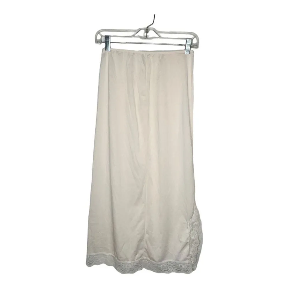 Vintage JC Penney‎ Long Nylon Slip Small - Image 5