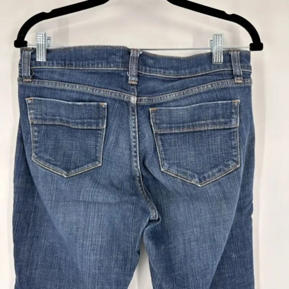 Vintage 90s Old Navy The Sweetheart Women's Medium Wash Boot Cut Stretch Jeans 8 - Image 12