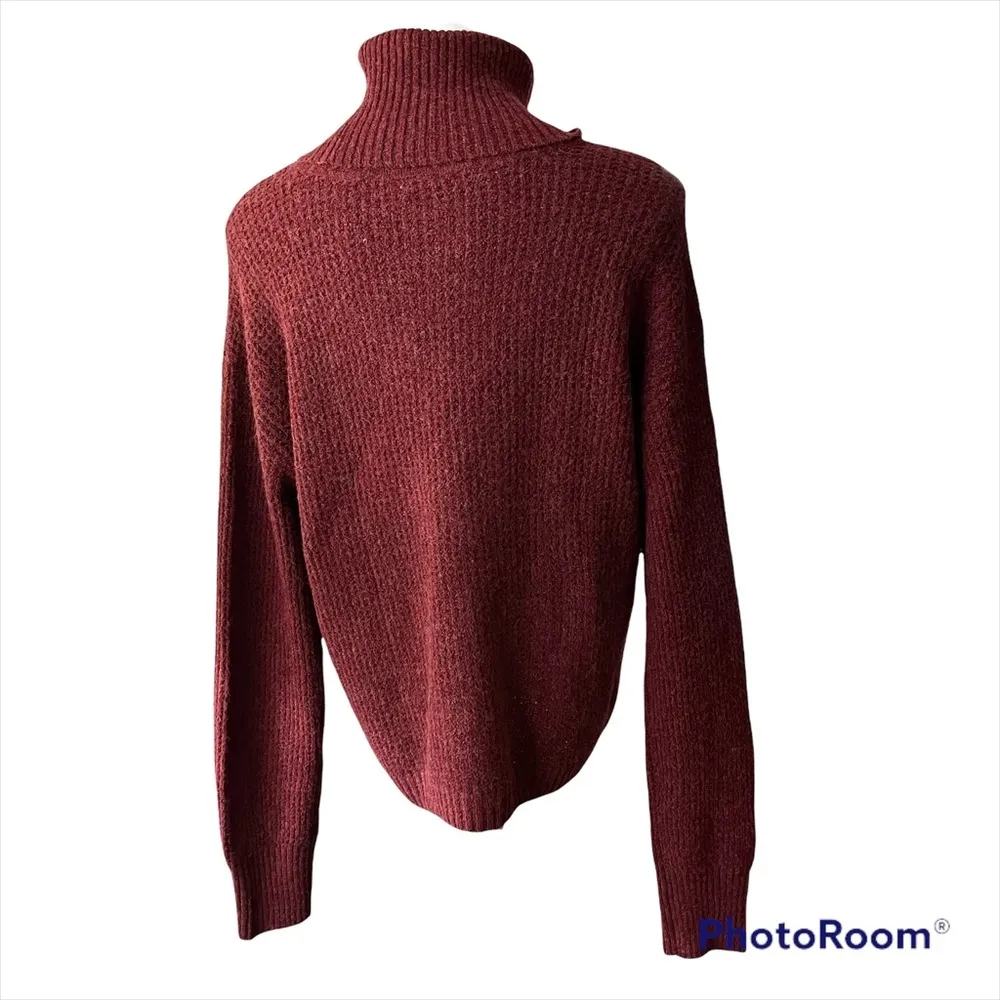 NWT Abound Thermal Turtleneck Sweater, Red Pomegranate - Image 4