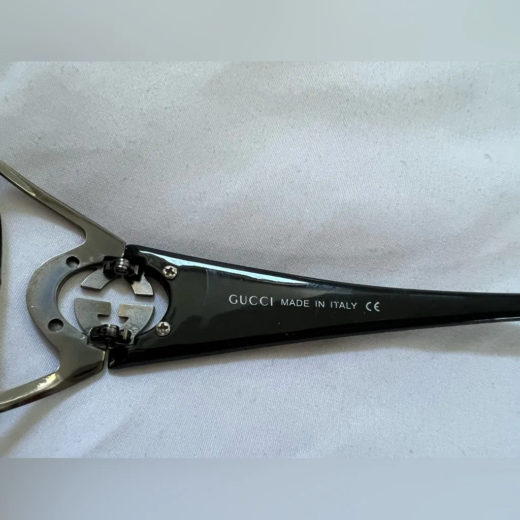 GUCCI 2 TONE PURPLE Sunglasses MODEL TZ8568 SIZE 67 16 125 MADE IN ITALY-USED - Image 11