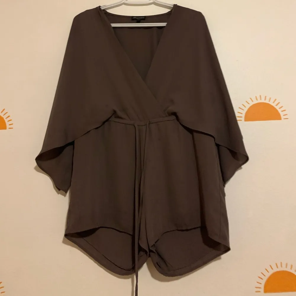 Purple Kimono-esque Romper - Image 2