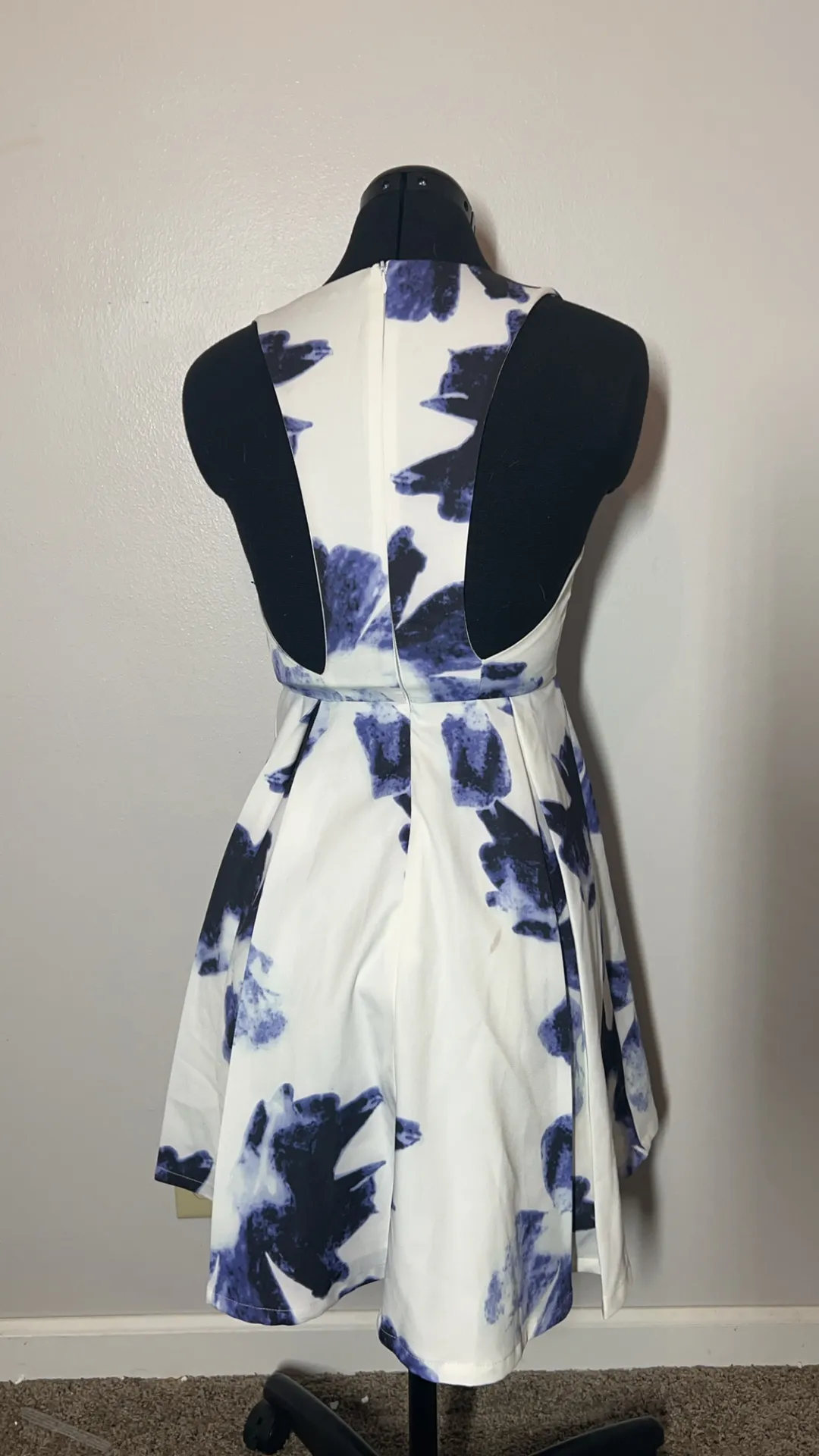 Floral Print Mini Dress - Image 5