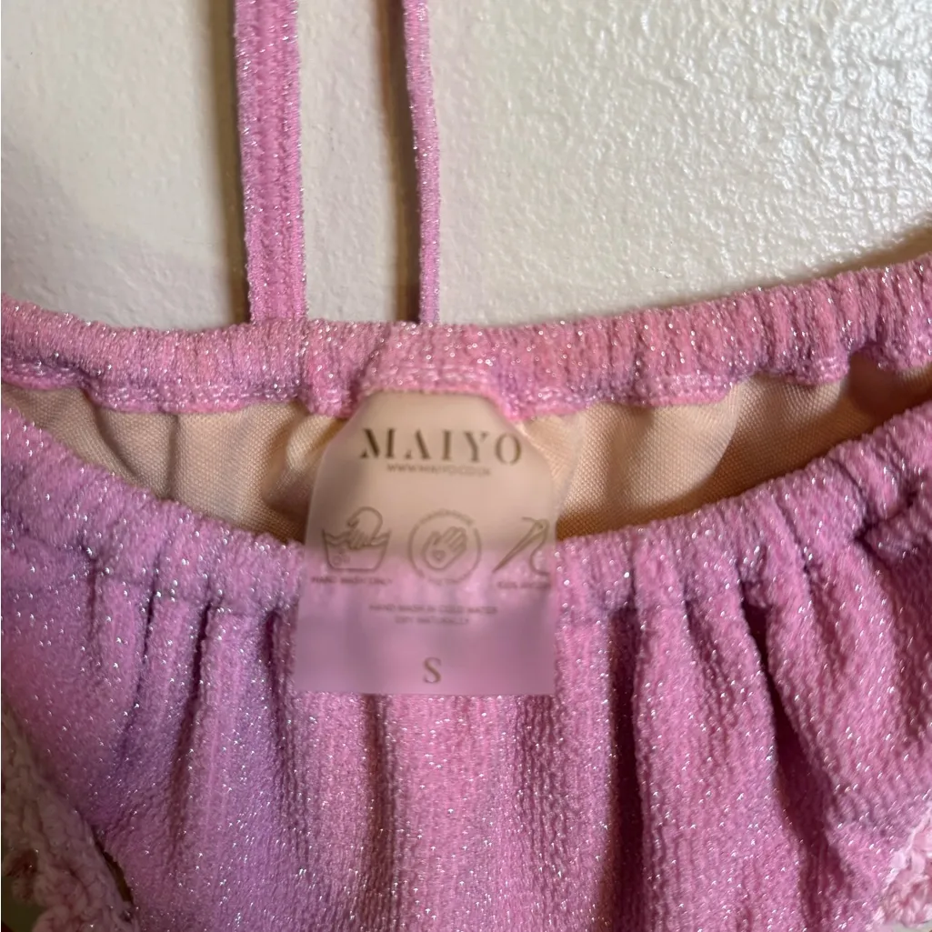 Maiyo Brea Bikini Set in Pink - Image 4