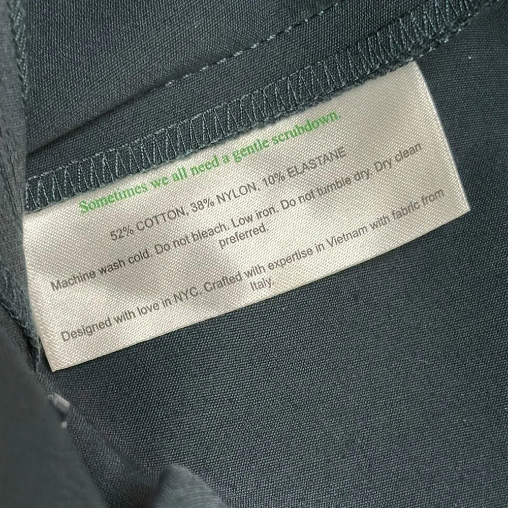 MM Lafluer The Foster Cigarette Lakeside Blue Powerstretch Ankle Pants Size 2 - Image 13