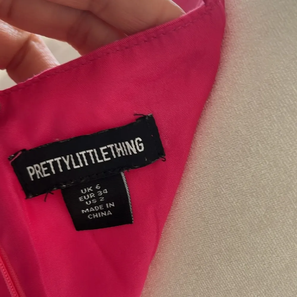 Pretty little thingsHot Pink Ruched Bust Corset Strappy Midaxi Dress size 2 - Image 5