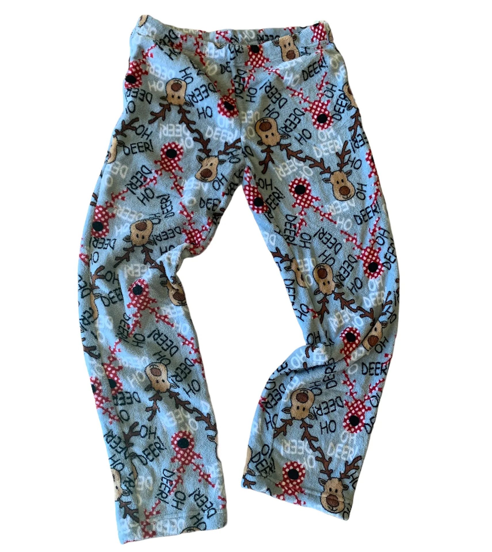 Christmas Pajama Pants Holiday Plush Fleece Womens Medium New - Image 4