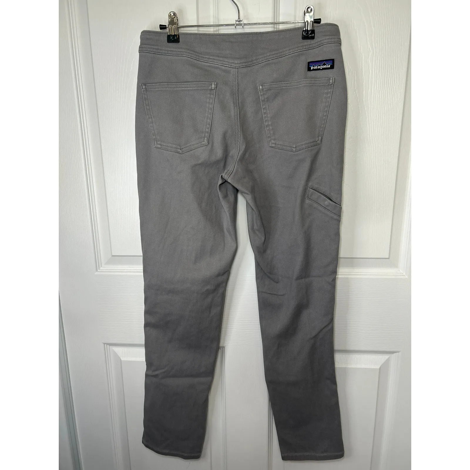 Patagonia‎ Women's Slim Work Pants Organic Cotton Gray Size 6 Style 33920 FA19 - Image 4
